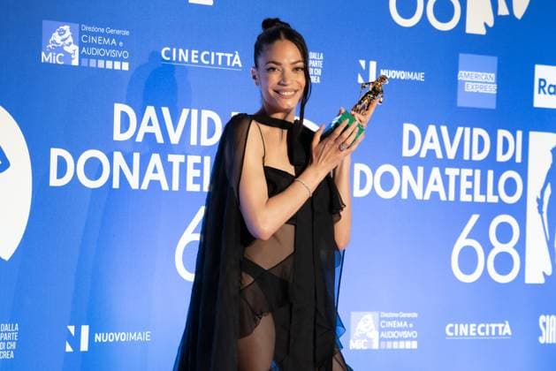 68th David Di Donatello - Winners Photocall Elodie attends the 68th David Di Donatello winners photocall on May 10, 2023 in Rome, Italy.  Copyright: xLucaxCarlinox originalFilename: carlino-notitle230511_npwlB.jpg