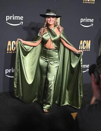 LaineyWilson arrives on the red carpet for the 2023 Academy of Country Music Awards at The Star in Frisco, TX on Thursday, May 11, 2023.  FRS2023051105 IANxHALPERIN