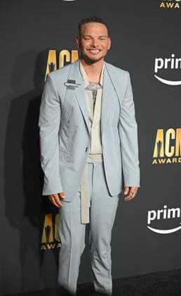 Kane Brown arrives on the red carpet for the 2023 Academy of Country Music Awards at The Star in Frisco, TX on Thursday, May 11, 2023.  FRS2023051108 IANxHALPERIN