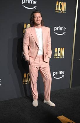 Tyler Hubbard arrives on the red carpet for the 2023 Academy of Country Music Awards at The Star in Frisco, TX on Thursday, May 11, 2023.  FRS2023051109 IANxHALPERIN
