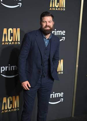 Jordan Davis arrives on the red carpet for the 2023 Academy of Country Music Awards at The Star in Frisco, TX on Thursday, May 11, 2023.  FRS2023051117 IANxHALPERIN