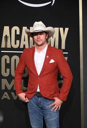 Randall King arrives on the red carpet for the 2023 Academy of Country Music Awards at The Star in Frisco, TX on Thursday, May 11, 2023.  FRS2023051122 IANxHALPERIN