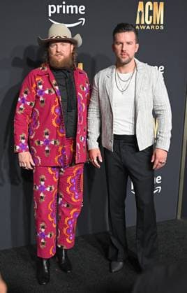 Brother Osborne arrives on the red carpet for the 2023 Academy of Country Music Awards at The Star in Frisco, TX on Thursday, May 11, 2023.  FRS2023051131 IANxHALPERIN