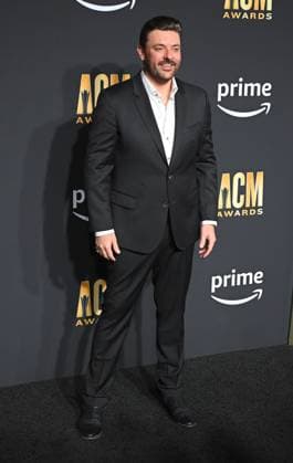 Chris Yound arrives on the red carpet for the 2023 Academy of Country Music Awards at The Star in Frisco, TX on Thursday, May 11, 2023.  FRS2023051134 IANxHALPERIN