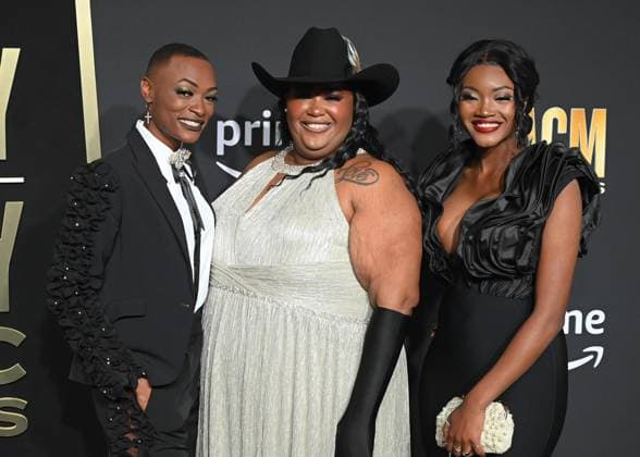 Chaple Heart arrives on the red carpet for the 2023 Academy of Country Music Awards at The Star in Frisco, TX on Thursday, May 11, 2023.  FRS2023051135 IANxHALPERIN