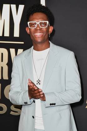 May 11, 2023, Frisco, TX, USA: Breland attends the 58th Academy Of Country Music Awards at The Ford Center at The Star on May 11, 2023 in Frisco, Texas. Frisco USA - ZUMAs181 20230511_zea_s181_002 Copyright: xCaseyxFlaniganx