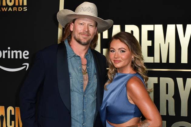 May 11, 2023, Frisco, TX, USA: Brian Kelley, Brittany Marie Cole attend the 58th Academy Of Country Music Awards at The Ford Center at The Star on May 11, 2023 in Frisco, Texas. Frisco USA - ZUMAs181 20230511_zea_s181_028 Copyright: xCaseyxFlaniganx