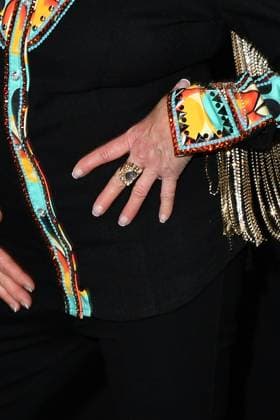 May 11, 2023, Frisco, TX, USA: Tanya Tucker, jewelry detail attends the 58th Academy Of Country Music Awards at The Ford Center at The Star on May 11, 2023 in Frisco, Texas. Frisco USA - ZUMAs181 20230511_zea_s181_337 Copyright: xCaseyxFlaniganx