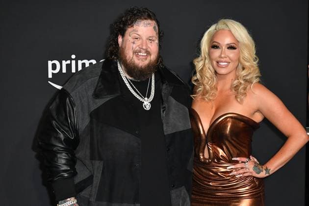 May 11, 2023, Frisco, TX, USA: Jelly Roll, Bunnie Xo attend the 58th Academy Of Country Music Awards at The Ford Center at The Star on May 11, 2023 in Frisco, Texas. Frisco USA - ZUMAs181 20230511_zea_s181_103 Copyright: xCaseyxFlaniganx