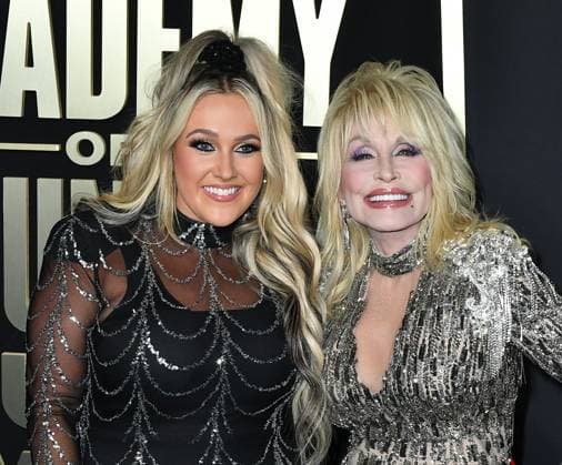 May 11, 2023, Frisco, TX, USA: Priscilla Block, Dolly Parton attend the 58th Academy Of Country Music Awards at The Ford Center at The Star on May 11, 2023 in Frisco, Texas. Frisco USA - ZUMAs181 20230511_zea_s181_144 Copyright: xCaseyxFlaniganx