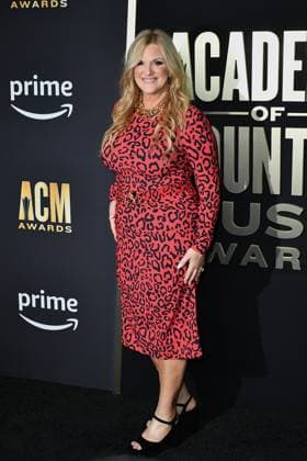 May 11, 2023, Frisco, TX, USA: Trisha Yearwood attends the 58th Academy Of Country Music Awards at The Ford Center at The Star on May 11, 2023 in Frisco, Texas. Frisco USA - ZUMAs181 20230511_zea_s181_165 Copyright: xCaseyxFlaniganx