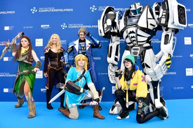 Cosplayer at the award ceremony of the German Computer Game Award 2023 at Spindler Klatt Berlin, 11 05 2023 Foto:xN.xKubelkax xFuturexImage