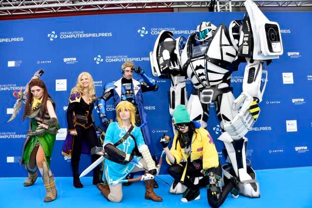Cosplayer at the award ceremony of the German Computer Game Award 2023 at Spindler Klatt Berlin, 11 05 2023 Foto:xN.xKubelkax xFuturexImage
