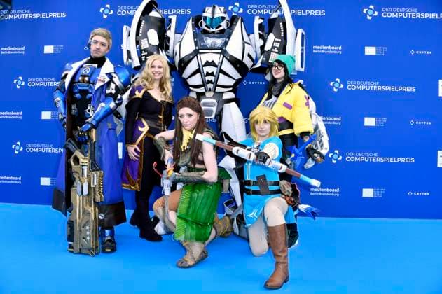 Cosplayer at the award ceremony of the German Computer Game Award 2023 at Spindler Klatt Berlin, 11 05 2023 Foto:xN.xKubelkax xFuturexImage