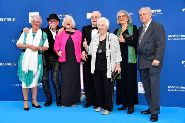 Seniors gambling at the award ceremony of the German Computer Game Award 2023 at Spindler Klatt Berlin, 11 05 2023 Foto:xN.xKubelkax xFuturexImage