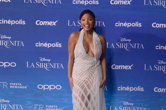 May 11, 2023, Mexico City, Mexico: Actress Halle Bailey attends the red carpet of The little Mermaid film premiere at Toreo Parque Central. on May 11, 2023 in Mexico City, Mexico. Mexico City Mexico - ZUMAe321 20230512_zia_e321_045 Copyright: xJaimex