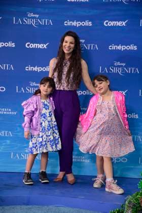May 11, 2023, Mexico City, Mexico: SofoÂ­a Escobosa attends the red carpet of The little Mermaid film premiere at Toreo Parque Central. on May 11, 2023 in Mexico City, Mexico. Mexico City Mexico - ZUMAe321 20230512_zia_e321_051 Copyright: xJaimex
