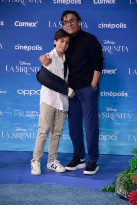 May 11, 2023, Mexico City, Mexico: Adal Ramones attends the red carpet of The little Mermaid film premiere at Toreo Parque Central. on May 11, 2023 in Mexico City, Mexico. Mexico City Mexico - ZUMAe321 20230512_zia_e321_052 Copyright: xJaimex