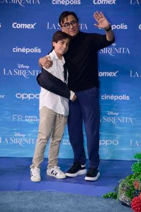 May 11, 2023, Mexico City, Mexico: Adal Ramones attends the red carpet of The little Mermaid film premiere at Toreo Parque Central. on May 11, 2023 in Mexico City, Mexico. Mexico City Mexico - ZUMAe321 20230512_zia_e321_053 Copyright: xJaimex