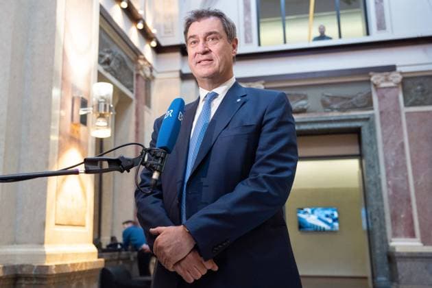 News Bilder des Tages 1033. Sitzung des Bundesrates, Ministerpräsident Markus Söder, Bayern, CSU 1033. Sitzung des Bundesrates am 12.5.2023 in Berlin, Ministerpräsident Markus Söder, Bayern, CSU Berlin Berlin GER *** 1033 Meeting of the Bundesrat, Prime Minister Markus Söder, Bavaria, CSU 1033 Meeting of the Bundesrat on 12 5 2023 in Berlin, Prime Minister Markus Söder, Bavaria, CSU Berlin Berlin GER