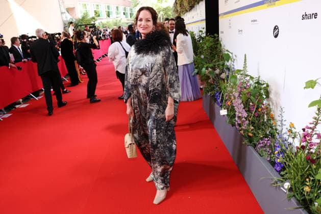 German Film Award 2023 Natalia Wörner on the Red Carpet at the Lola German Film Award 2023 ceremony at the Theater am Potsdamer Platz in Berlin 12 05 2023 Copyright: xEventpressx