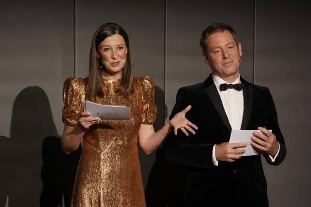 German Film Award 2023 Alexandra Maria Lara and Florian Gallenberger at the Lola German Film Award 2023 ceremony at the Theater am Potsdamer Platz in Berlin 12 05 2023 Copyright: xEventpressx