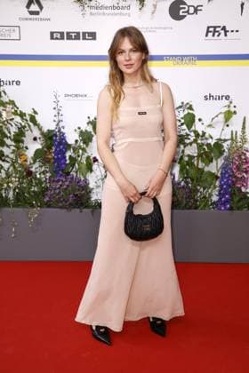 Alicia von Rittberg at the arrival to the German Film Award ceremony on 12 05 2023 in Berlin German Film Award 2023 in Berlin Arrival Red Carpet