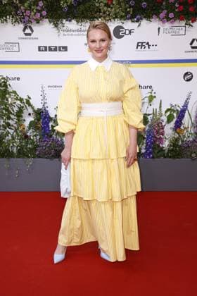 Rosalie Thomass arriving at the German Film Award ceremony on 12 05 2023 in Berlin German Film Award 2023 in Berlin Arrival Red Carpet