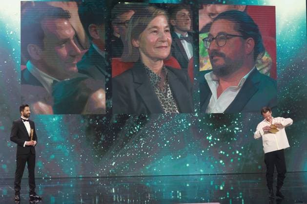 German Film Award 2023 Felix Kammerer Laudator BEST CAMERA IMAGE DESIGN at the Lola German Film Award 2023 ceremony at the Theater am Potsdamer Platz in Berlin 12 05 2023 Copyright: xEventpressx