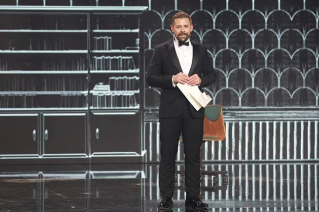 German Film Award 2023 Laudatio Klaas Heufer Umlauf BEST DREHBUCH at the award ceremony of the Lola German Film Award 2023 at the Theater am Potsdamer Platz in Berlin 12 05 2023 Copyright: xEventpressx