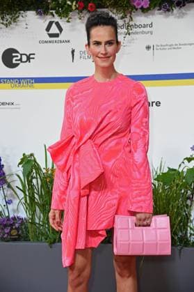 Saralisa Volm arriving on the red carpet for the GERMAN FILM AWARD 2023 at the Theater am Potsdamer Platz in Berlin on 12 05 2023