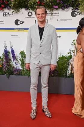 Wilson Gonzalez Ochsenknecht arriving on the red carpet for the GERMAN FILM AWARD 2023 at the Theater am Potsdamer Platz in Berlin on 12 05 2023