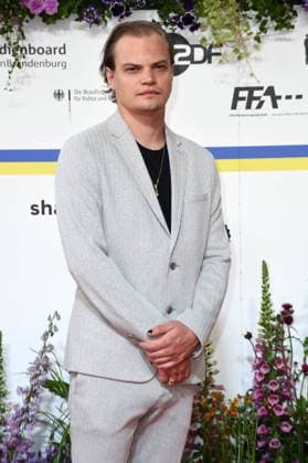 Wilson Gonzalez Ochsenknecht arriving on the red carpet for the GERMAN FILM AWARD 2023 at the Theater am Potsdamer Platz in Berlin on 12 05 2023