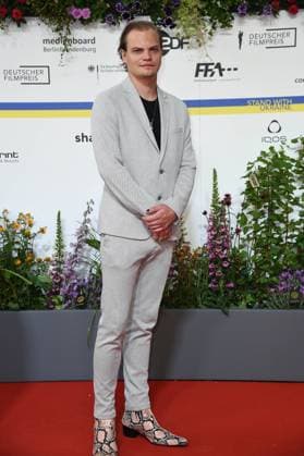 Wilson Gonzalez Ochsenknecht arriving on the red carpet for the GERMAN FILM AWARD 2023 at the Theater am Potsdamer Platz in Berlin on 12 05 2023