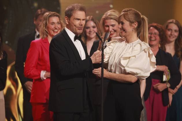 German Film Award 2023 VISITORS MOST AWARDED FILM Winner The School of Magical Animals at the Lola German Film Award 2023 ceremony at the Theater am Potsdamer Platz in Berlin 12 05 2023 Copyright: xEventpressx