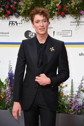 Daniel Donskoy arriving on the red carpet for the GERMAN FILM AWARD 2023 at the Theater am Potsdamer Platz in Berlin on 12 05 2023