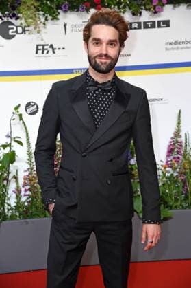 Max Befort arriving on the red carpet for the GERMAN FILM AWARD 2023 at the Theater am Potsdamer Platz in Berlin on 12 05 2023