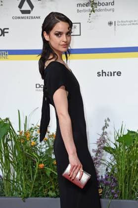 Luise Befort arriving on the red carpet for the GERMAN FILM AWARD 2023 at the Theater am Potsdamer Platz in Berlin on 12 05 2023