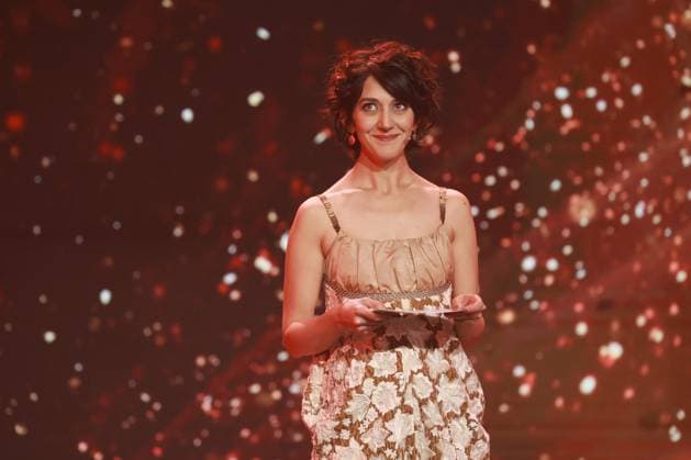 German Film Award 2023 Czar Amir Ebrahimi Laudator BEST FEMALE SINGLE at the Lola German Film Award 2023 ceremony at the Theater am Potsdamer Platz in Berlin 12 05 2023 Copyright: xEventpressx