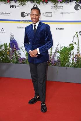 Jerry Hoffmann arriving on the red carpet for the GERMAN FILM AWARD 2023 at the Theater am Potsdamer Platz in Berlin on 12 05 2023