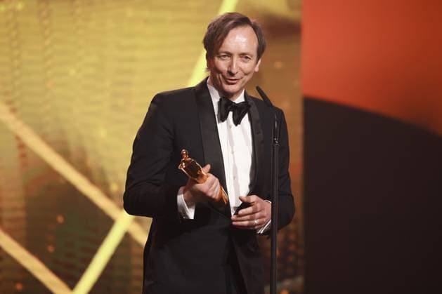 German Film Award 2023 BEST FILM MUSIC winner Volker Bertelmann IN THE WEST NOTHING NEW at the Lola German Film Award 2023 ceremony at the Theater am Potsdamer Platz in Berlin 12 05 2023 Copyright: xEventpressx