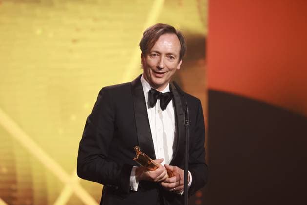 German Film Award 2023 BEST FILM MUSIC winner Volker Bertelmann IN THE WEST NOTHING NEW at the Lola German Film Award 2023 ceremony at the Theater am Potsdamer Platz in Berlin 12 05 2023 Copyright: xEventpressx