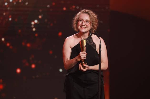 German Film Award 2023 BEST COSTUME PICTURE winner Tanja Hausner SISI ICH at the Lola German Film Award 2023 ceremony at the Theater am Potsdamer Platz in Berlin 12 05 2023 Copyright: xEventpressx