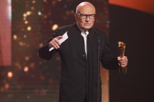 German Film Award 2023 Volker Schlöndorff Laureate HONORARY AWARD at the Lola German Film Award 2023 ceremony at the Theater am Potsdamer Platz in Berlin 12 05 2023 Copyright: xEventpressx