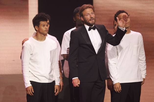 German Film Award 2023 Andreas Pietschmann Laudator BEST SCENE PICTURE at the Lola German Film Award 2023 ceremony at the Theater am Potsdamer Platz in Berlin 12 05 2023 Copyright: xEventpressx