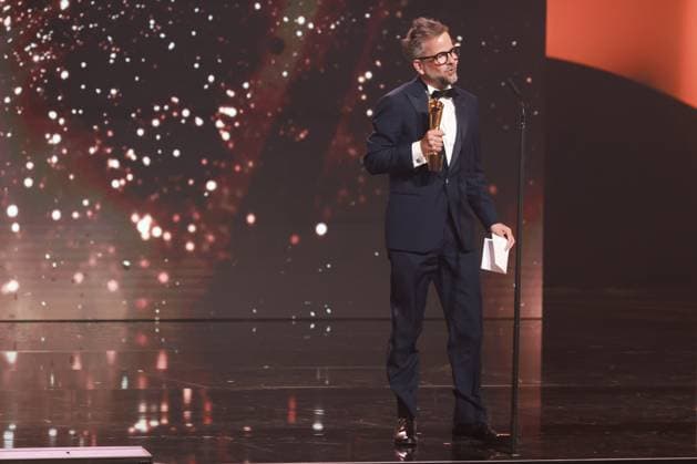 German Film Award 2023 BEST SCENE winner Christian M Goldbeck at the Lola German Film Award 2023 ceremony at the Theater am Potsdamer Platz in Berlin 12 05 2023 Copyright: xEventpressx