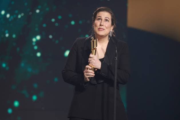 German Film Award 2023 BEST CUT winner Gesa Jäger THE TEACHERS ROOM at the Lola German Film Award 2023 ceremony at the Theater am Potsdamer Platz in Berlin 12 05 2023 Copyright: xEventpressx