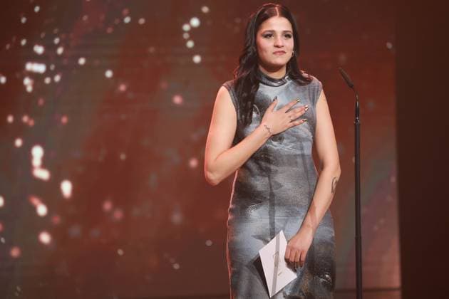 German Film Award 2023 Sara Mardini Laudator BEST DOCUMENTARY FILM at the Lola German Film Award 2023 ceremony at the Theater am Potsdamer Platz in Berlin 12 05 2023 Copyright: xEventpressx