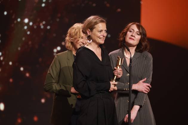 German Film Award 2023 BEST DOCUMENTARY FILM ELFRIEDE JELINEK LET THE LANGUAGE FROM THE LINE at the Lola German Film Award 2023 ceremony at the Theater am Potsdamer Platz in Berlin 12 05 2023 Copyright: xEventpressx