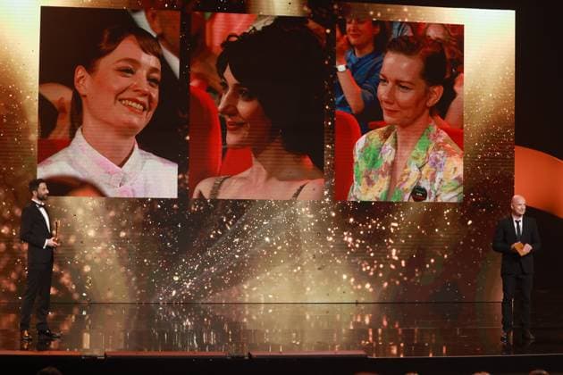 German Film Award 2023 Christian Berkel Laudator BEST FEMALE MAIN TROLLE at the Lola German Film Award 2023 ceremony at the Theater am Potsdamer Platz in Berlin 12 05 2023 Copyright: xEventpressx
